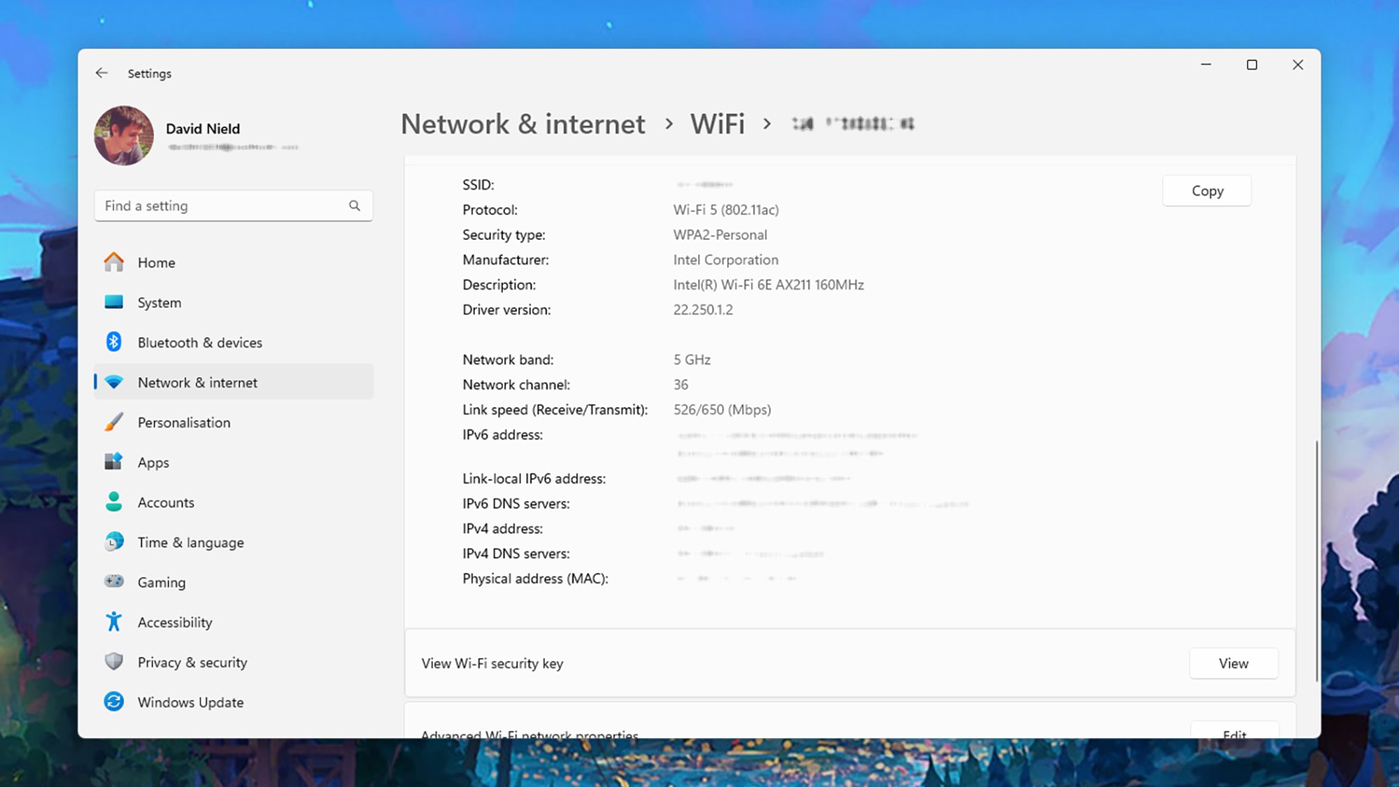 adresse IP Windows