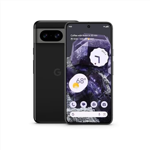 Google Pixel 8 5G 256GB Téléphone Débloqué (Obsidian)