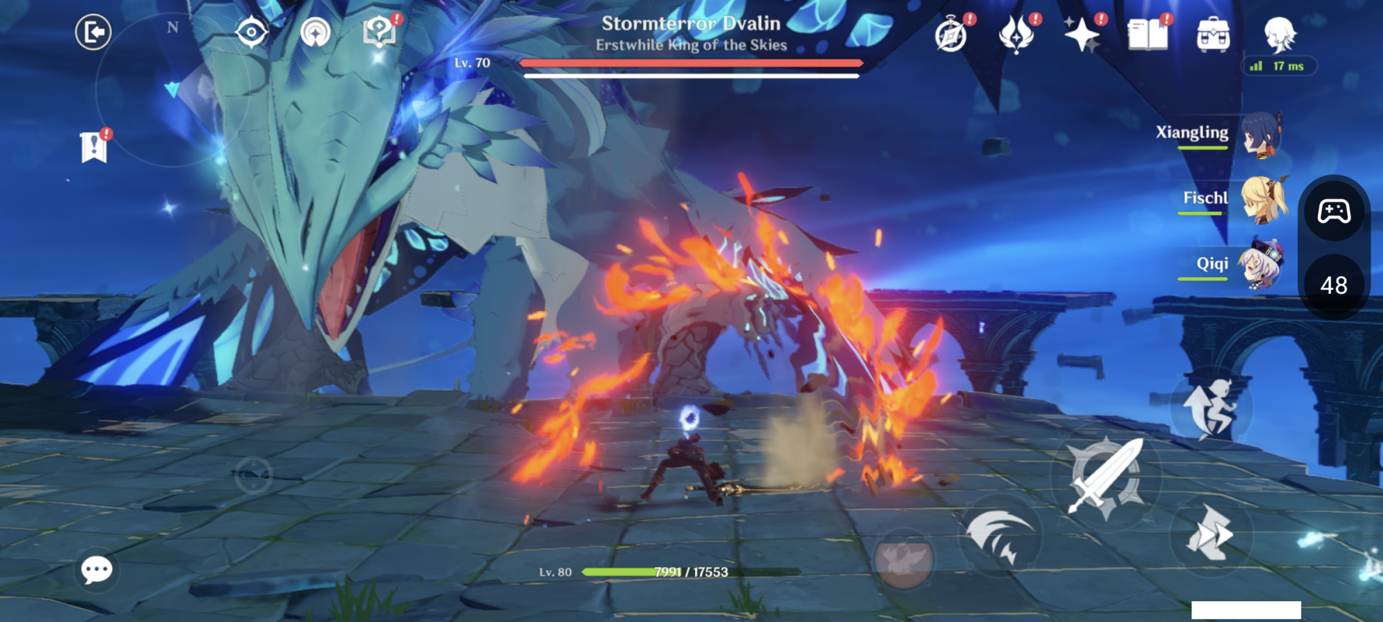 Capture d'écran de Genshin Impact