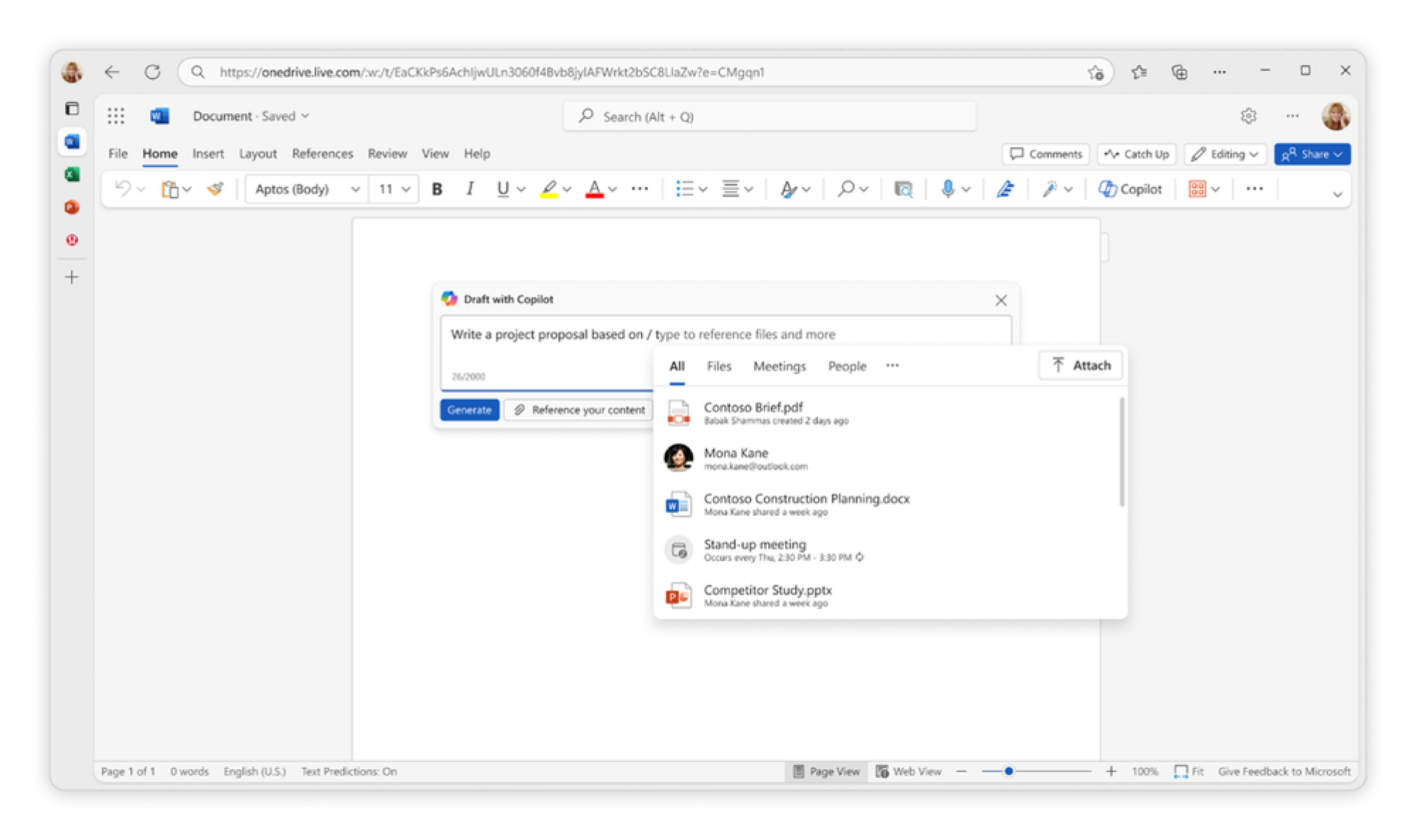 référencer des documents dans word