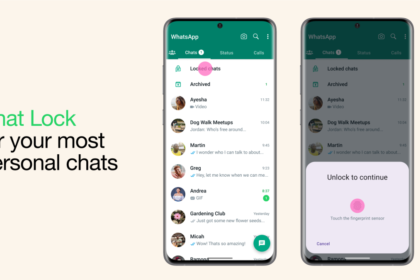 Utilisez la fonction de verrouillage de chat de WhatsApp pour cacher vos sextos.