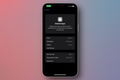 Il est désormais plus facile de changer les applications par défaut de votre iPhone.