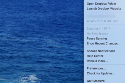 Outil open source de Dropbox : Maestral