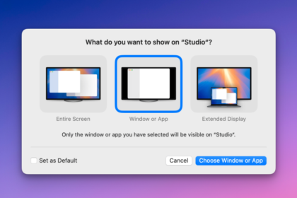 La mise en miroir AirPlay sur Mac vient de recevoir une mise à jour majeure.