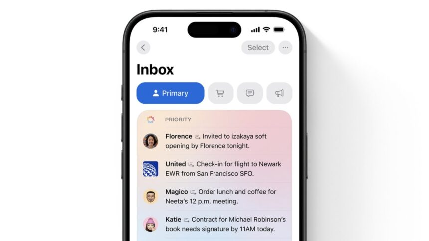 L’intelligence d’Apple considère les emails de phishing comme des messages prioritaires.