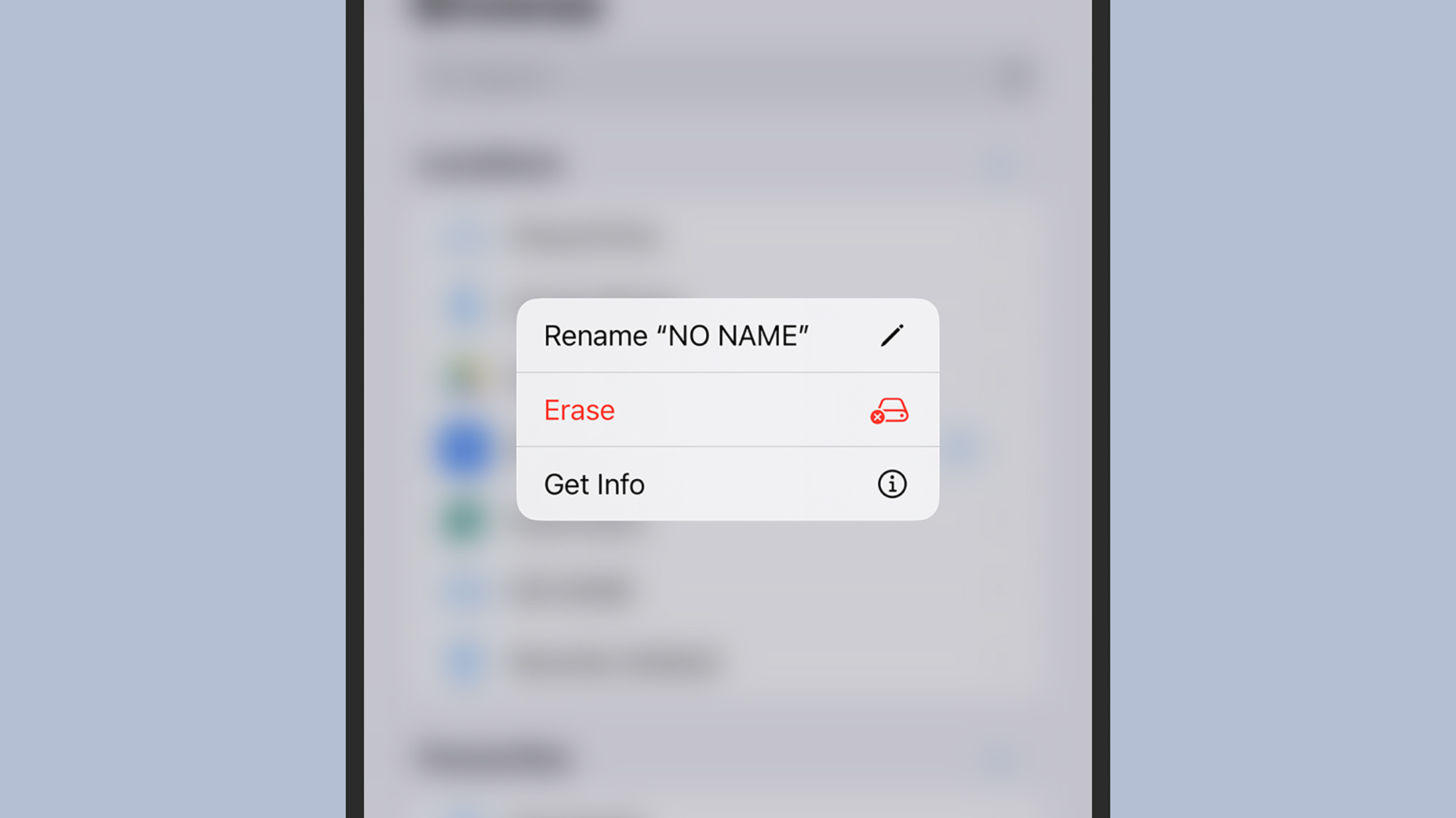 Fichiers iOS