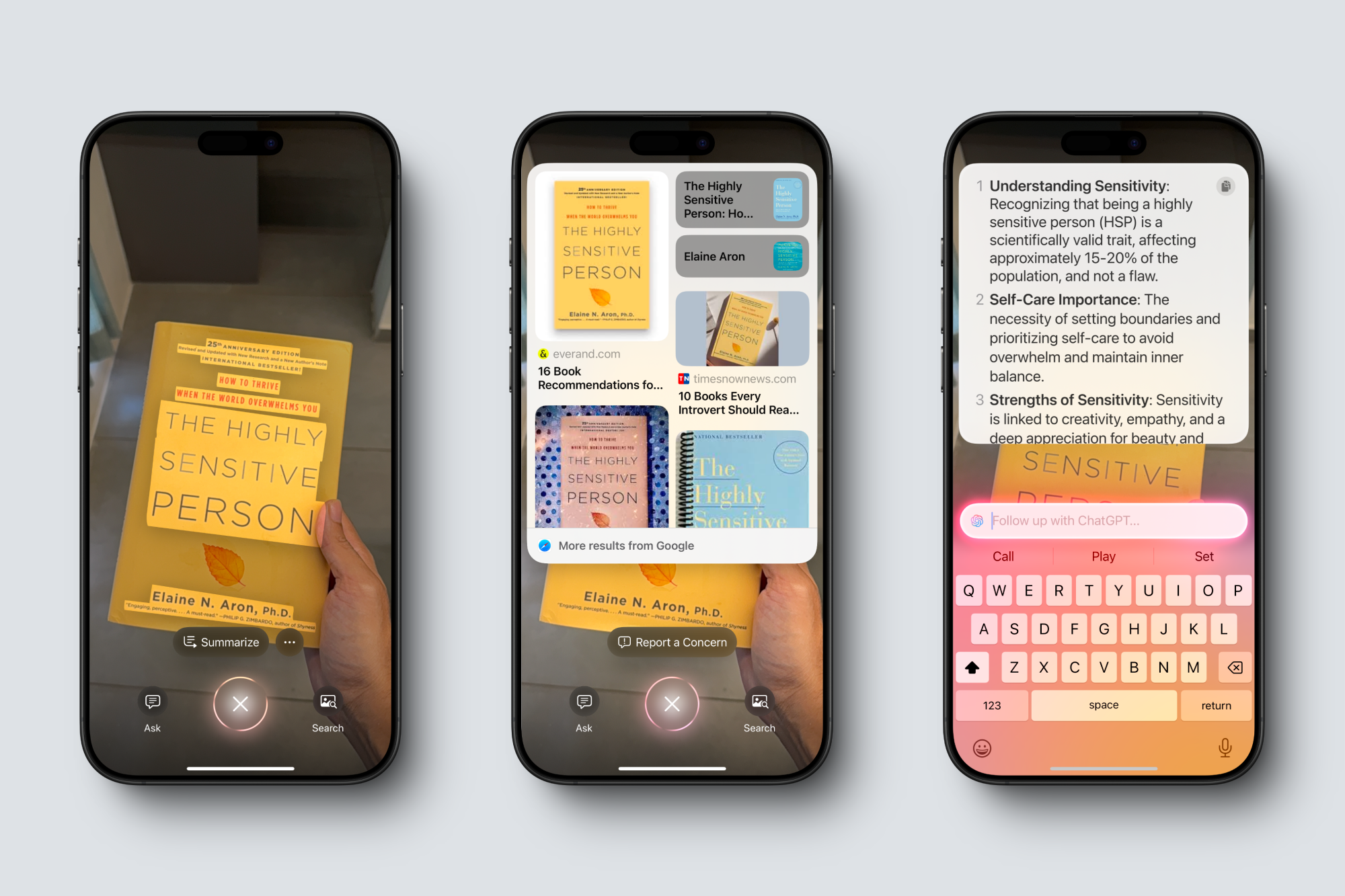 Intelligence Visuelle dans iOS 18.2 bêta