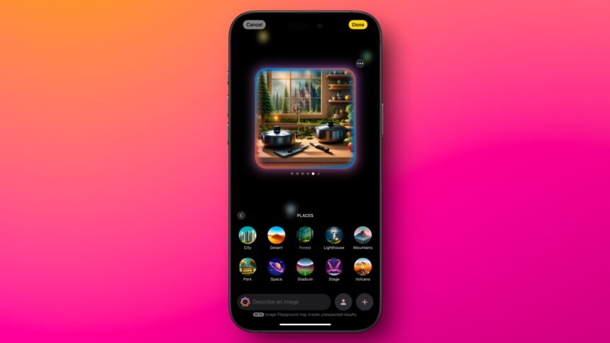 Comment utiliser le générateur d’images AI d’Apple