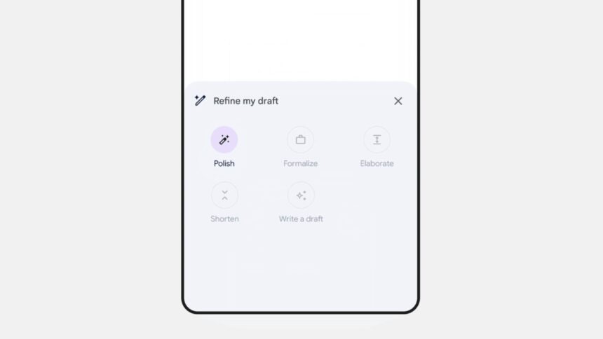 La fonction « Aidez-moi à écrire » de Gmail peut désormais peaufiner vos e-mails avec l’IA.