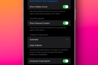 Empêcher votre iPhone de partager vos données photos avec Apple