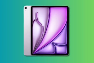 Vente de l’iPad Air de 13 pouces en violet sur Amazon