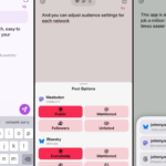 Application Croissant : Publiez simultanément sur Mastodon, Threads et Bluesky.
