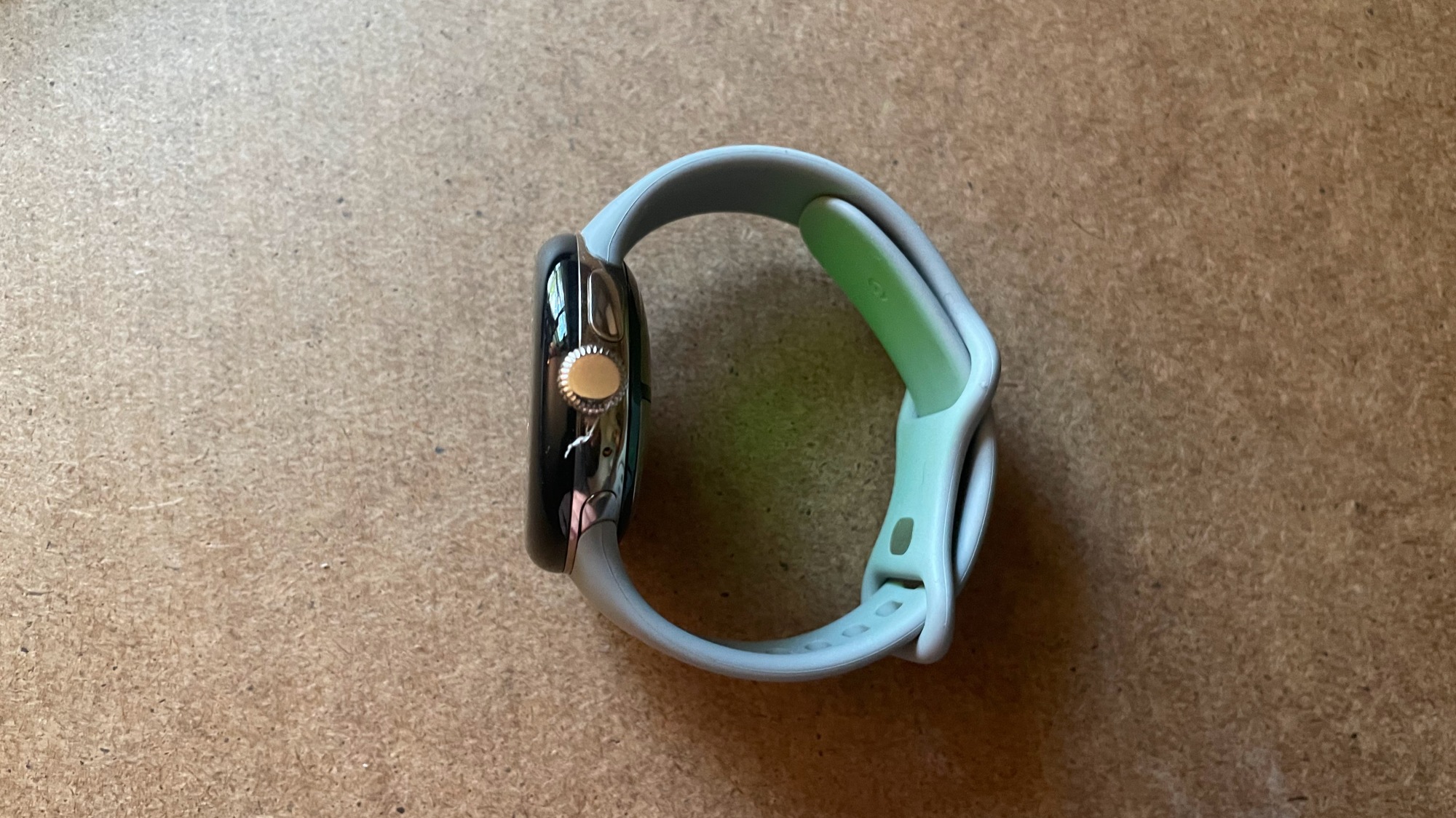 Pixel Watch 3, vue de côté