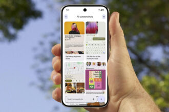 L’application de captures d’écran Pixel rend les captures d’écran consultables.