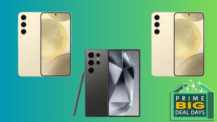 Vente du Galaxy S24 de Samsung lors du Prime Day