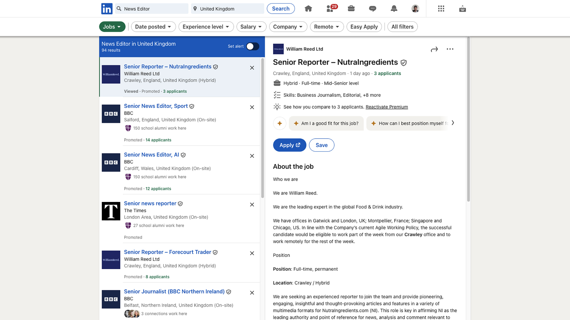 Emplois LinkedIn