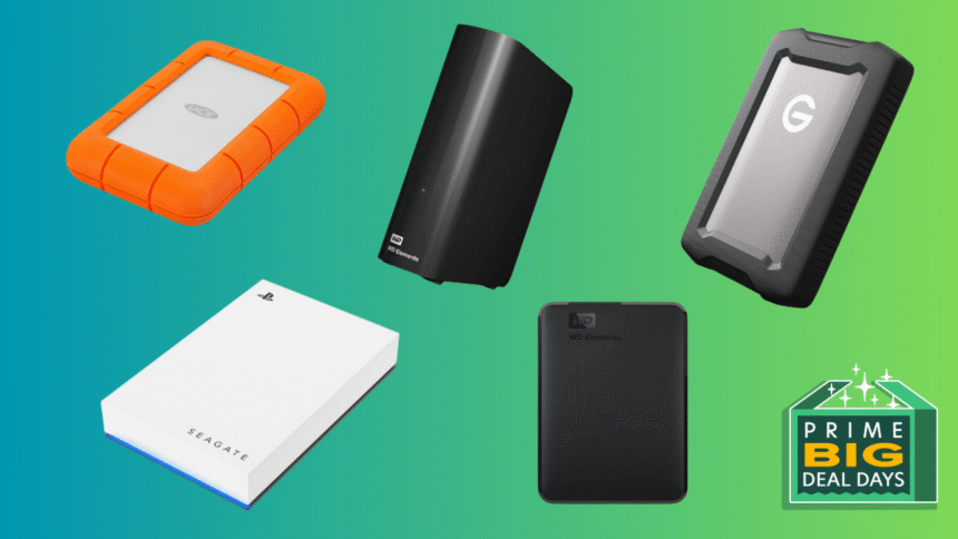 Les meilleures offres de disques durs pendant le Prime Day d’octobre