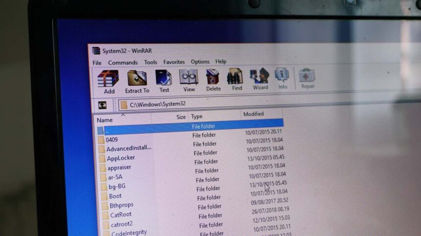 Vous devez mettre à jour WinRAR dès maintenant.