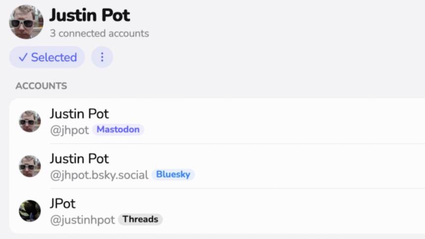 Cette application gratuite regroupe Bluesky, Threads et Mastodon en un seul fil d’actualités.