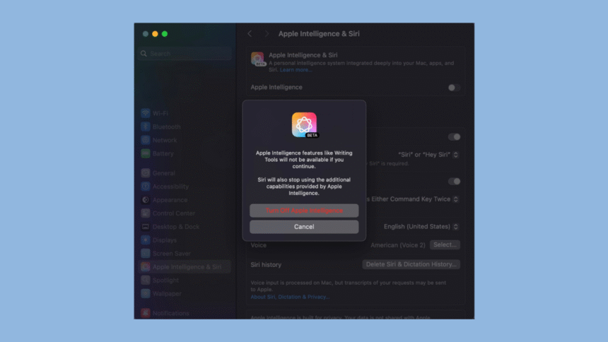 La dernière mise à jour de l’iPhone pourrait vous avoir réinscrit à l’intelligence d’Apple.