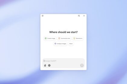 L’application officielle de ChatGPT est désormais disponible sur PC.