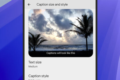 Utilisez les sous-titres en direct sur Android.