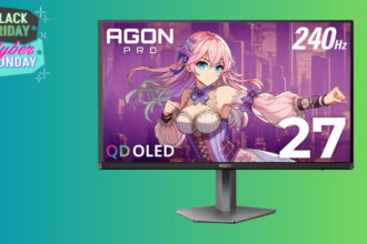 Enfin, vous pouvez obtenir un moniteur de jeu OLED rapide pour seulement 400 $.
