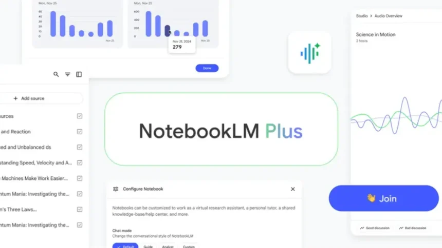 Google ajoute une fonctionnalité "Rejoindre" à son générateur de podcasts IA NotebookLM, vous permettant de participer à l’émission (techradar.com).