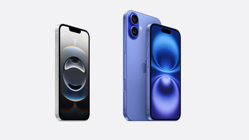 Comparaison entre l’iPhone 16e et l’iPhone 16