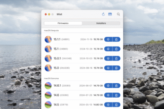 Mist est un outil en ligne de commande pour Mac qui télécharge automatiquement les installateurs et firmwares de macOS. (github.com)