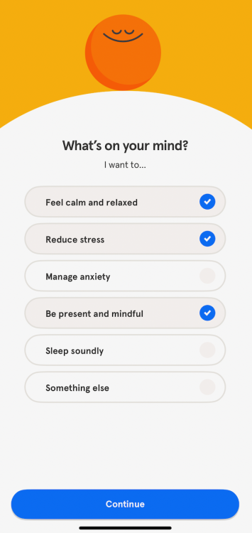 Application Headspace