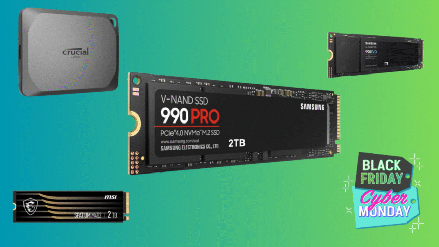 Les meilleures offres de SSD pour le Black Friday