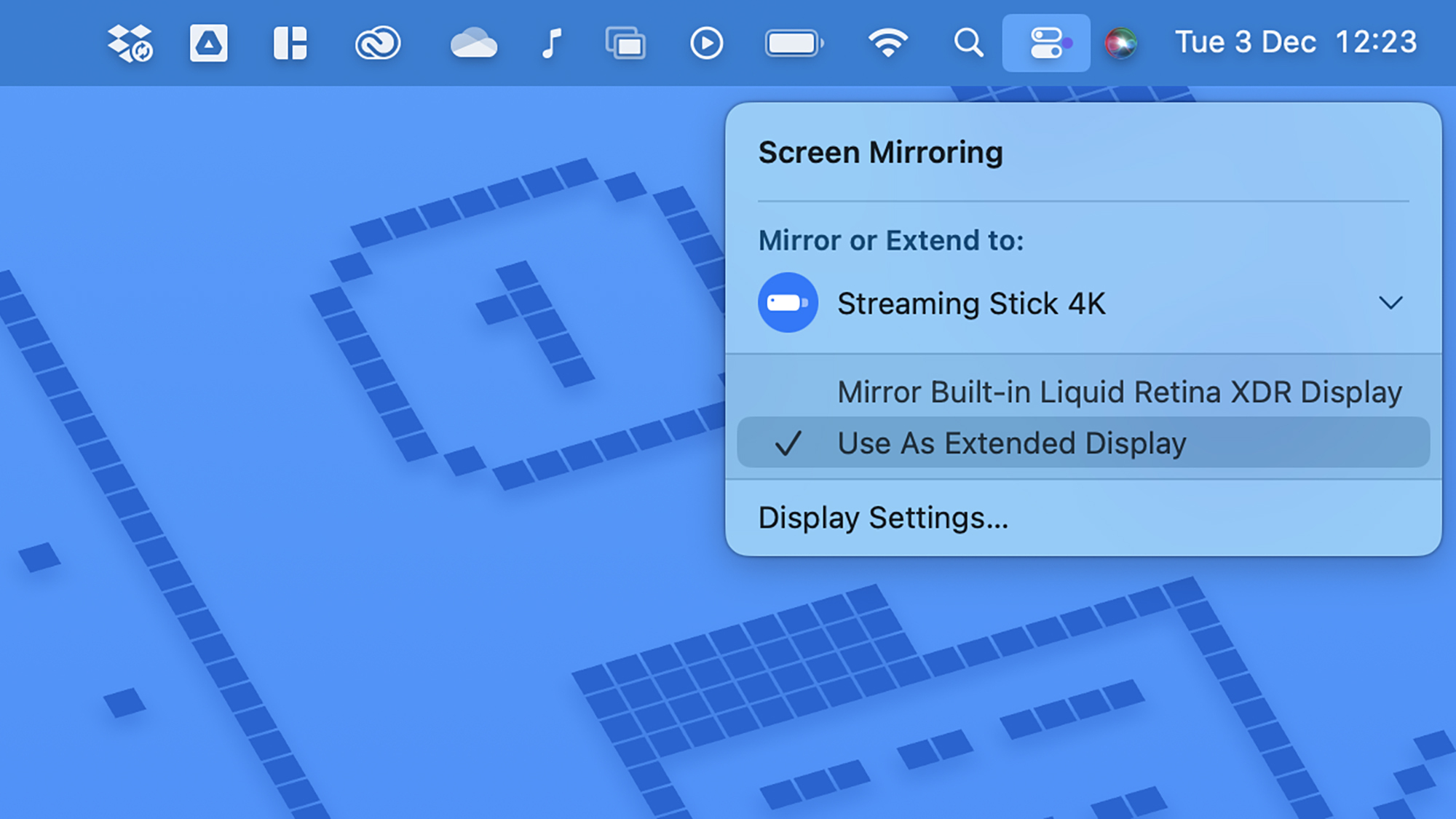 Diffusion depuis macOS