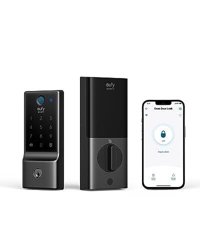 Serrure intelligente Eufy Security C220 Wi-Fi avec empreinte digitale
