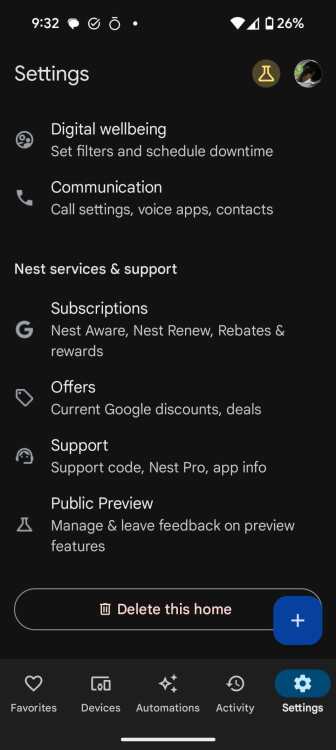 activation de la prévisualisation publique sur Google Home