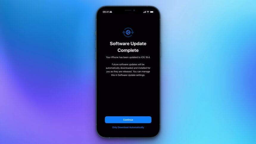Activez discrètement les mises à jour automatiques sur votre iPhone et Mac avec iOS 18.4 et macOS 15.4