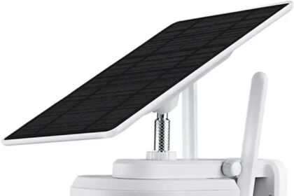 Caméra de Surveillance, Caméra solaire 4G polyvalente extérieure 4MP 2K sans fil PTZ détection de mouvement caméra de sécurité Audio bidirectionnelle intérieure ,Caméras de sécurité(4MP WIFI Add 128G)