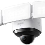 eufy Security Floodlight Cam 2 Pro, Outdoor WiFi Surveillance Camera, 360 Degree Panoramic Coverage and Tilt, 2K, Smart Lighting, Waterproof, AI on Device, No Monthly Fee