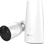 EZVIZ BC1-B1 1080P Wireless Outdoor WiFi Surveillance Camera on 12900mAh Battery, 365J Battery Life, Human Shape Detection, PIR Night Vision, Color Vision, Two-Way Audio, IP66, H.265