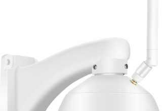 Outdoor Wifi Camera, PTZ Ultra HD 30X Zoom 5MP Wireless Wifi Camera, Auto Tracking, Night Vision, Human Detection, Security Camera