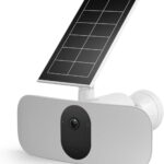 Arlo Floodlight Wireless WiFi Surveillance Camera with Projector + Solar Panel, 2K HDR, Motion Detection, Two-Way Audio, Night Vision, Siren, Secure Trial Included