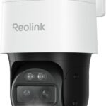 Reolink PTZ 4K Outdoor PoE Camera, Dual Lens, 6X Hybrid Zoom, Auto Tracking, Color Night Vision, Person/Vehicle/Animal Detection, Two-Way Audio, PoE TrackMix