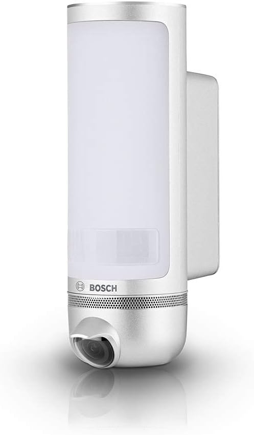 Bosch Day & Night Outdoor Surveillance Camera – Smart Home Eyes (Smart & Smartphone Controllable – WiFi Connected HD Security Camera, Built-in Light)