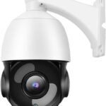 Sonew 5MP Dome Camera, 30x Optical Zoom 4-in-1 AHD/TVI/CVI/CVBS PAL Outdoor Security CCTV Camera with PTZ Function, IP66 Waterproof, Night Vision 150M(EU)