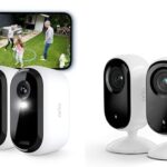 Arlo Essential 2 HD, Wireless Outdoor WiFi Surveillance Camera, 6 Months Battery Life, Night Vision Colour, Secure Test Included, 4 White Cameras + Essential 2 Indoor 2K, 2 White Cameras