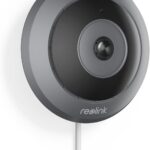 Reolink Fisheye IP Camera PoE 360° HD 6MP Indoor Camera for Home/Office, People Detection, Two-Way Audio, Ceiling/Wall/Office Installation, Multiple Display, FE-P