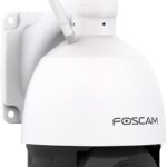 Foscam SD2X Outdoor Motorised IP Camera - Wi-FI, Dome, PTZ, 2MP, 18x Optical Zoom - Intelligent Motion Detection - 350° Horizontal and Vertical 90° Rotation - Night Vision 50m - White