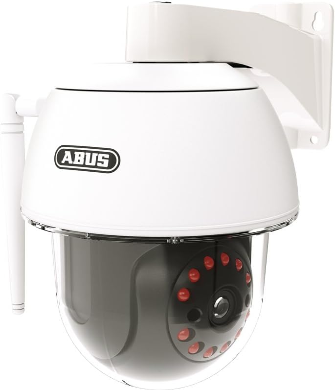 Abus PPIC32520 Outdoor WI-FI Dome Camera, 4 W, 240 V, White, Set of 1