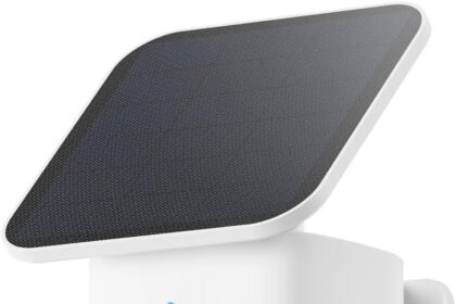 eufy Security SoloCamS340 Solar Security Camera, Wireless Outdoor WiFi Surveillance Camera, 360° Surveillance 3K, No Blind Spot, Wi-FI 2.4 GHz, No Monthly Fee, Compatible HomeBase 3