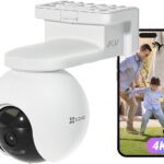 EZVIZ 4K (8MP) Wireless Outdoor WiFi Surveillance Camera – 10400 mAh Battery, People/Vehicle Detection, 360° Outdoor Camera, AOV Mode, Colour Night Vision, Active Defense, CB8 Pro 4K